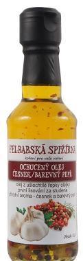 Řepkový olej aroma česnek/barevný pepř 200ml